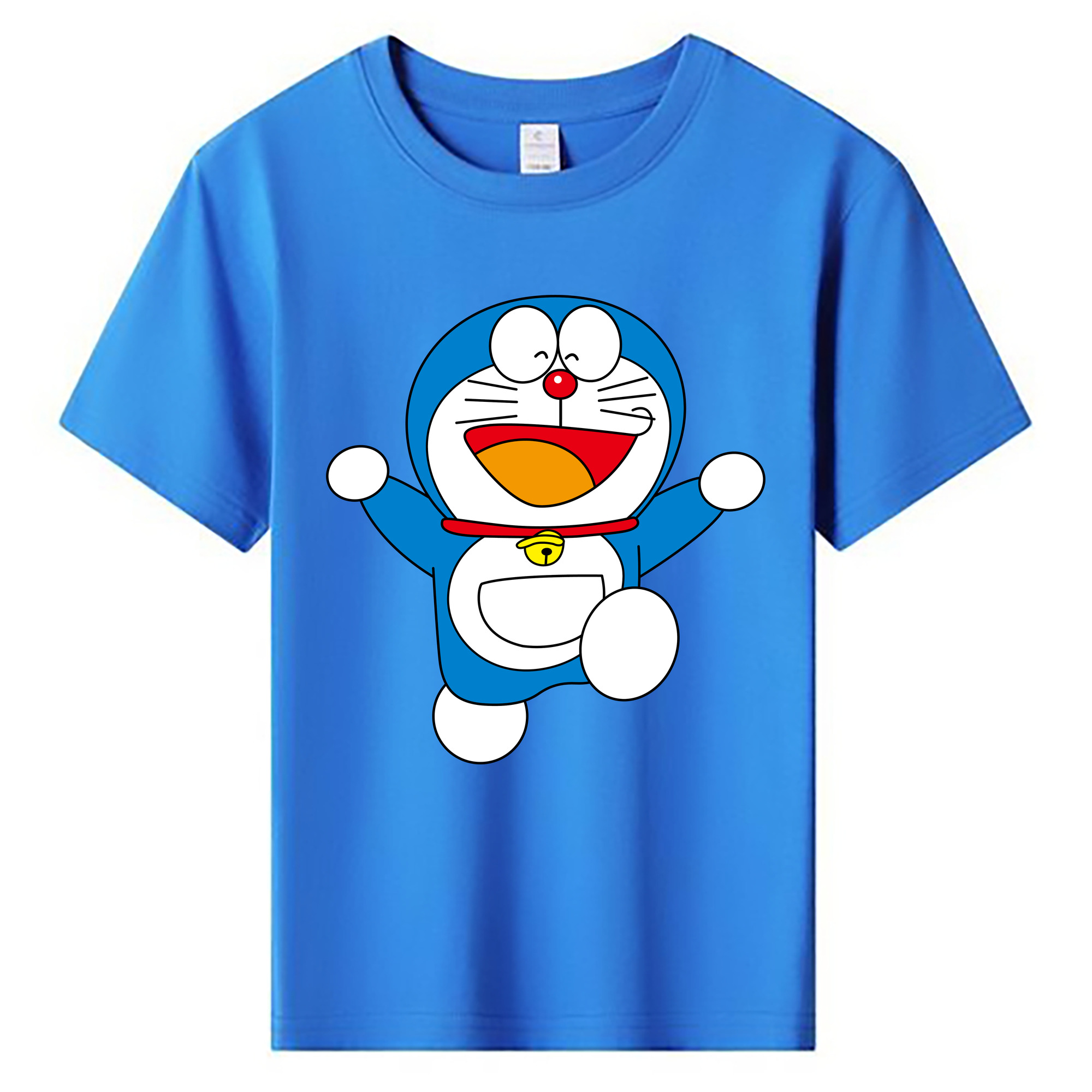 （画像用） ドラえもん Doraemon 綿100％キッズTシャツ（フロントプリント）